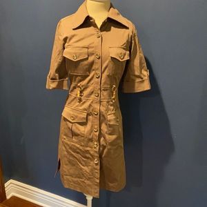 Molly of New York Trench Button Up Jacket Size 2